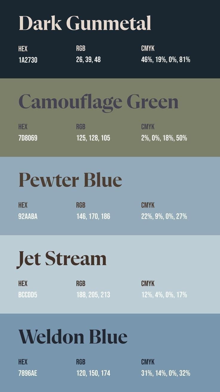 Palette #1 reference image